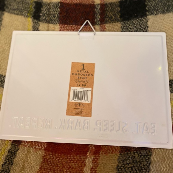 Small tin sign- Eat.sleep.bark.repeat - Picture 3 of 6